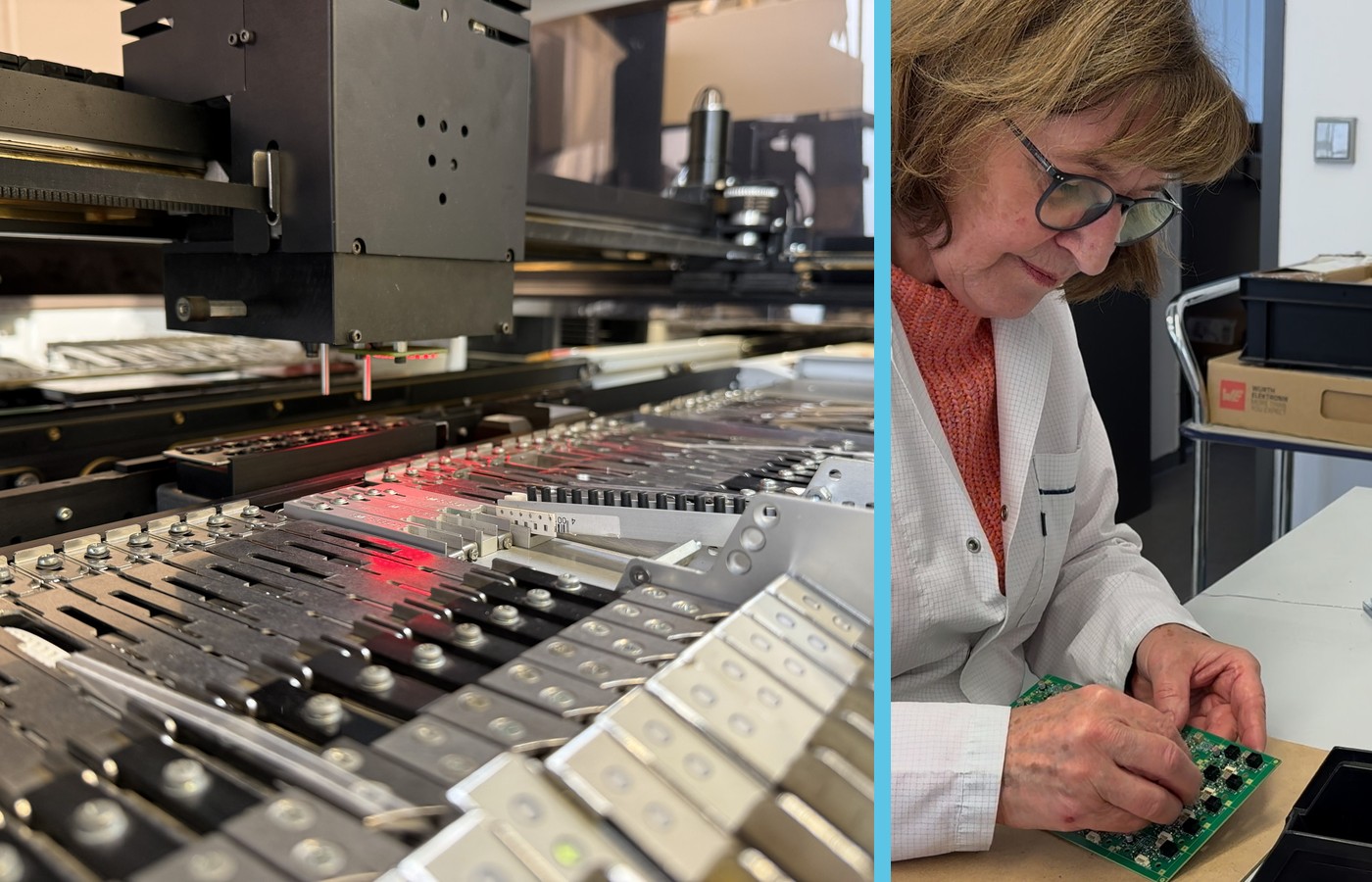 Einblicke in Fertigung und Handarbeit